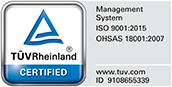 Certificados de Qualidade TUV